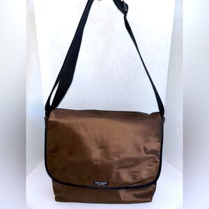 Kate Spade Brown Travel Messenger Bag, Vintage